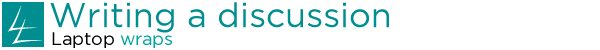 Writing a discussion