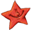 Cartoon of a red star